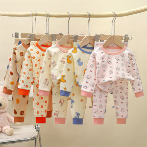 Tagkita | Cotton Long Sleeve Warm Kids Underwear Set