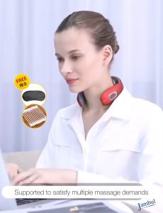 Neck Shoulder Massager Relax Heat Back Waist Body Massage Pillow Cushion Home Urut Leher Badan Kusyen Bantal Panas