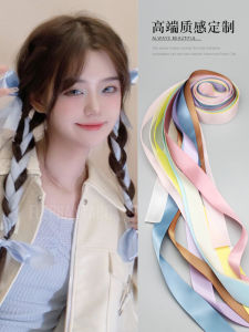 Trendy Ins Style Hair Ties for Girls Ballet Girl Hair Ropes Double Horse Tail Hair Accessories from Japan and South Korea