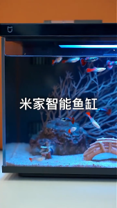 Xiaomi Mijia Smart Fish Tank | Smart Aquarium with Mi Home App LED Lighting & Auto Feeding | HD Glass | SG Local seller