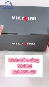 Khóa Tủ Vuông Vickini 138.022 CP - Bảo Hành 24 Tháng