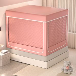 Thermal Insulated Fall-resistant Blackout Mosquito Net Bed Canopy