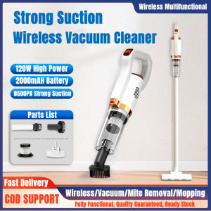 Wireless Vacuum Cleaner Handheld Electric Sweeper 8500Pa 120W Powerful Cordless Home Car Remove Mites Dust Cleaner