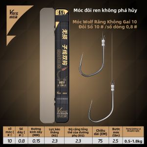 WEITUOSEN | Móc Câu Cá Đôi Không Gây Rối và Không Xâm Nhập