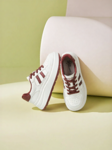DUSTO | Thick Sole Casual Sports Shoes Lightweight Matchable White