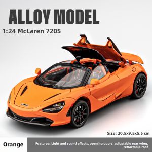 JUANNUO | Alloy Simulated Childrens Convertible Car Model