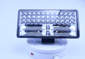 ไฟสปอตไลท์ LED 300W 12V-24V ขนาด 8 นิ้ว สำหรับรถแทรกเตอร์ ไฟหน้ารถ ไฟท้าย ไฟตัดหมอก ซูเปอร์ LED สำหรับรถจักรยานยนต์ รถเอทีวี รถออฟโรด