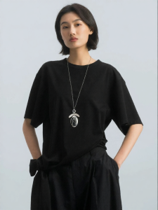 Autumn Winter Asymmetric Ruffled T-shirt
