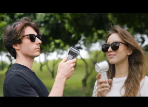 Kipas Angin Mini Portable AC Winsi WF-007 Kipas Angin Mini AC Portable Stand Handle Digital