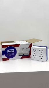 ปลั๊กลอย4T มีกราวด์(ทูโทน) GR1634 VENA (ราคา/10โหล)