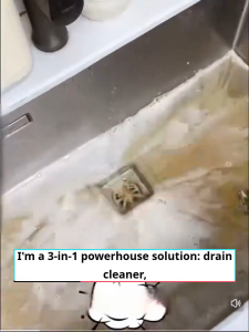 High-Speed Pipe Dredging Agent/Oxygen Bubble Powder/Kitchen Sewer Oily Toilet Dredging Artifact