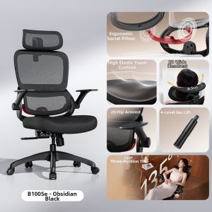 Musso | Ergonomic Computer Chair For Long Hours Sitting Office & Gaming