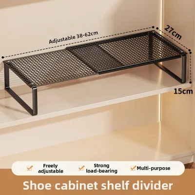 Space-saving Expandable Shoe Organizer