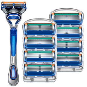 HANXIUYU | Dao Cạo Râu Nam 5 Lưỡi Universal Đầu Manual