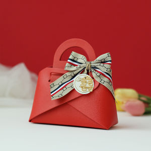 European Style Leather Handle Candy Box