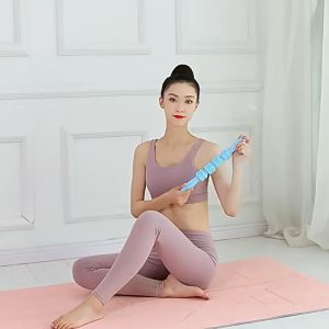 เครื่องช่วยตัวนวด แขน ลูกกลิ้งนวด ลูกกลิ้งนวดขา ลูกกลิ้งนวดขา เครื่องช่วยโยคะ ลดหุ่น โยคะแท่งนวดคทาลูกกลิ้