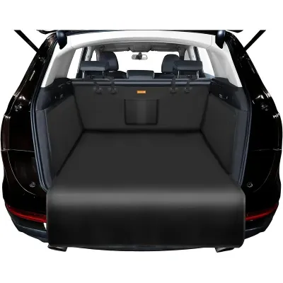 Washable Luggage Mat Fit Dog Car Trunk Liner Protector Non Slip Waterproof Pet Cargo Cover Scratch Resistant for Small Trucks