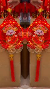 Thần Tài Lắc Lư Dải Thần Tài Treo Ngày Tết Mẫu Mới