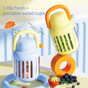 Portable Light Cup Oatmeal Fat Loss Takeout Box Vegetable Salad Yogurt Bento