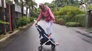 Stroller Stroler Stoler Stoller Lipat Kereta Dorong Bayi Baby Horsemen
