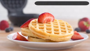 Mini Waffle Maker Nonstick Electric Waffle Machine Portable Pancake Maker Household Small Kitchen Appliances
