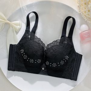 Gathering Breathable Non-wired Bra