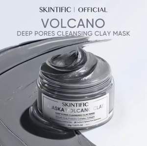 [Share In Jar] SKINTIFIC - Alaska Volcano Clay Mask Deep Pores Cleansing Mud Mask