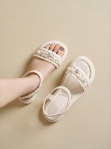 Josiny | Woven Flat Sandals for Women Casual Office Wear