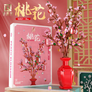 Educational Cotton Flower Puzzle Toy Kids Assemble  Flower Ornament Gift Intelligence Development Building Blocks Set