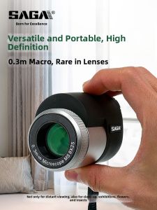 SAGA | Mini Monocular Telescope Portable for Kids and Phone Use