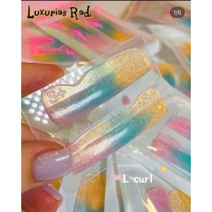 Trục Nâng Mi Luxurious S+ Siêu Nhũ Galaxy Pha Lê (Tự Dính)_ L curl