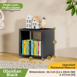 Vintage Colored Storage Cabinet Combination Rack