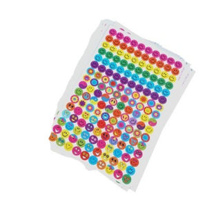 สัตว์ที่มีสีสันสติกเกอร์รางวัลสําหรับเด็กอนุบาลสรรเสริญสติกเกอร์กาวสติกเกอร์เด็กสติกเกอร์รางวัล