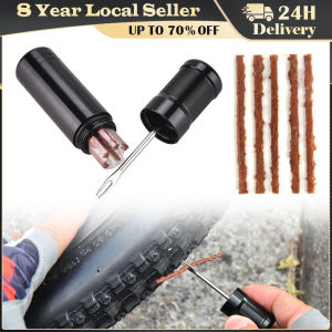 Bicycle Tubeless Tire Repair Tools Tire Drill Puncture Emergency Rubber-free Repair Optional Rubber Strip Bicycle Repair Tools