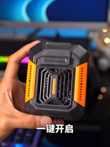 【✅SG STOCK】RICHMENTMALL Portable Waist Clip Fan Hanging Neck Fan for Outdoor Sports Working USB Rechargeable Mini Cooler Fan with Power Bank LED Light 3-Speed 5000mAh Rechargeable Wearable Cooling Fan