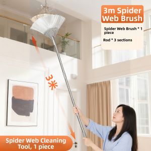 DINGQING | Dust Removal Extendable Long Broom