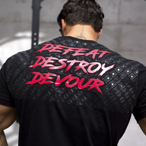 Anti-slip Training Shirt for Weight Lifting Short Sleeve