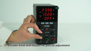🔥PH Local Stock🔥 KUAIQU DC Switching Power Supply 30V5A 30V10A 60V5A 120V3A with OCP OVP Phone repair Power Supply USB 5V 2A Quick Charge Encoder Knob Battery Charging Power Supply