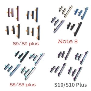 New SIde Volume Button + Power ON / OFF Buttton Key Set for Samsung Galaxy Note 8 S8 S9 S10 Plus