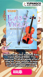 EASY VIOLIN - Method Book For Beginners