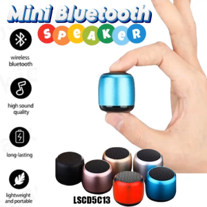 Mini Portable Bluetooth Speaker I Smallest Bluetooth Speaker with HD Sound & Bass
