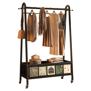 MEISD ตู้เสื้อผ้าสไตล์ย้อนยุคแบบตั้งได้สำหรับใช้ในบ้าน ห้องนอน ตู้เสื้อผ้าแบบเคลื่อนที่ได้ รุ่นใหม่ปี 2025