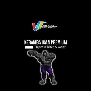 Big Sale - Keramba Ikan Kotak Waring Jaring RK Triple Track (3Bar) Tinggi Keramba 75cm Siap Pakai Ukuran 2x2x75cm