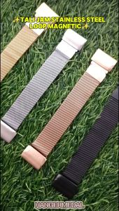 Tali Jam Milanese Metal Loop untuk Garmin Fenix 8 & 51MM EPIX PRO 3 ENDURO 7X 6X 5X PRO PLUS D2 BRAVO CHARLIE DELTA PX DESCENT MK1 MK2 MK2i QUICK FIT 26MM Strap Band Coros Vertix 2 2s Magnetic Magnet Buckle