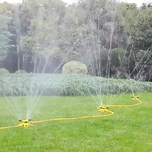 【COD- 24-hour Delivery 】 2025 Updated Automatic Rotating Sprinklers Garden Yard Lawn Sprinkler 360 Degree Rotating Water Sprinkler Irrigation System Garden Sprinkler Yard Sprinkler System Sprinkler Head Hose