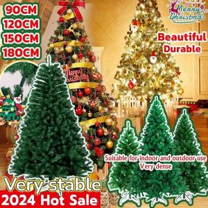 Artificial Christmas Tree Green Tabletop Christmas Tree with Plastic Stand Mini Xmas Pine Tree for Party Supplies Indoor Outdoor Holiday Home Decoration