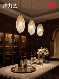 FANCY LAMP CLUB | Luxurious Glacier Flower Inspired Design Chandelier