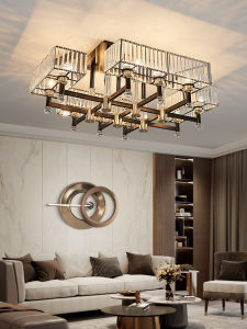 Aiskdan | Aesthetic Retro and Neo-Chinese Ceiling Light Crystal