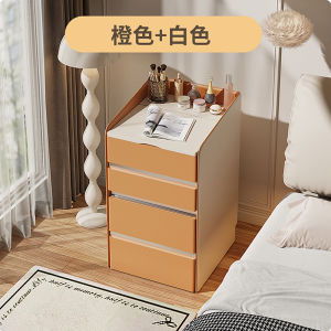 Solid Wood Multifunctional Dressing Table Bedside Table Integrated Small Apartment Accessible Luxury Modern Minimalist Foldable Flip Makeup Table