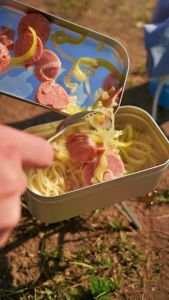 FIREMAPLE - FROST 0.8L ALUMINIUM LUNCHBOX COMPACT LIGHTWEIGHT MESS TIN COOKER CONTAINER FOR CAMPING HIKING PICNIC SURVIVAL